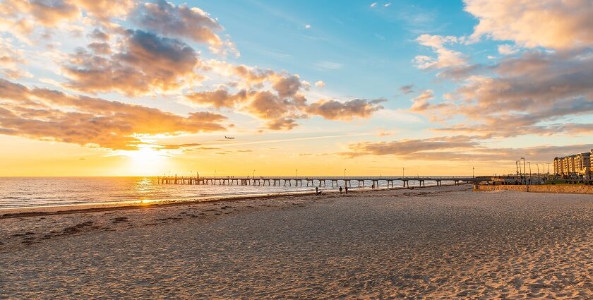 Relax and unwind at Glenelg Beach, one of the top beach destinations in Australia.