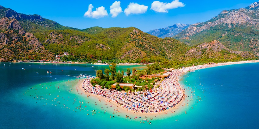 Ölüdeniz Lagoon is one of the most stunning places with azure waters and amazing views.