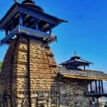 A Majestic view of the famous Gopinath temple in the hills of Uttarakhand