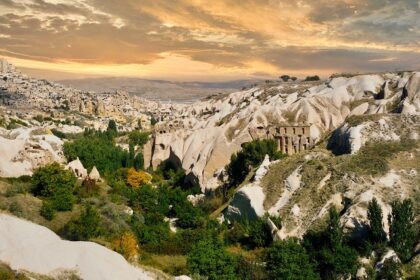 Göreme National Park is famous for its unique landscapes, ancient churches, and underground cities.