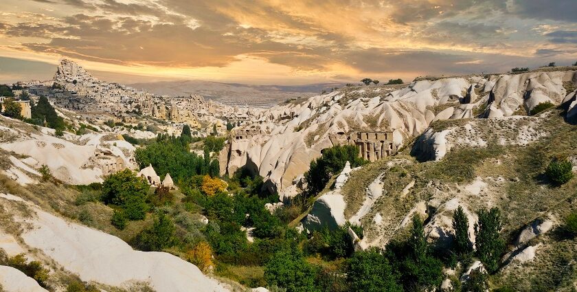 Göreme National Park is famous for its unique landscapes, ancient churches, and underground cities.