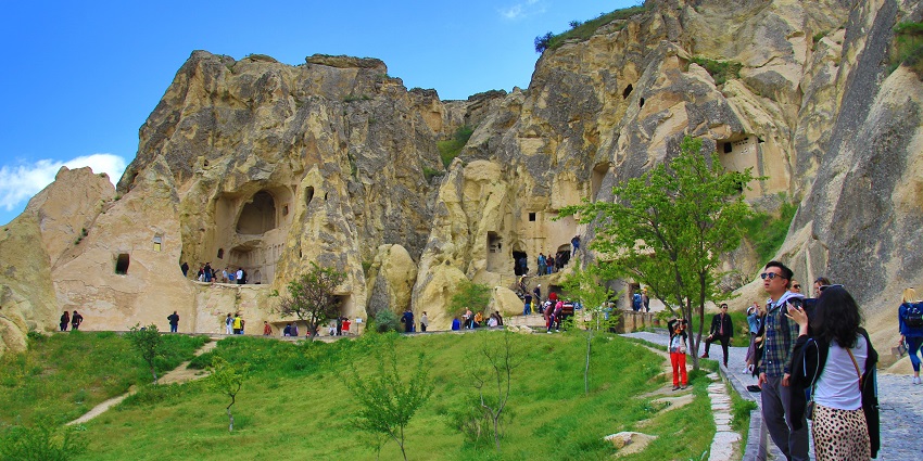 UNESCO site with rock-cut churches, frescoes, and ancient history.