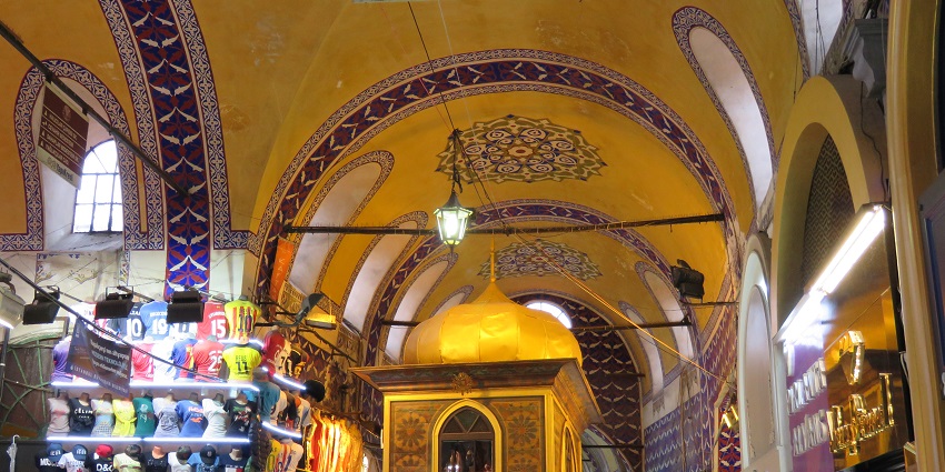Grand Bazaar is the best place for shopping in Istanbul with shops, antiques, and local goods.