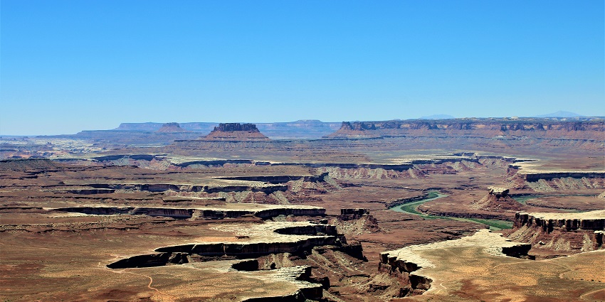A vast desert landscape with rock formations and among the best spots.