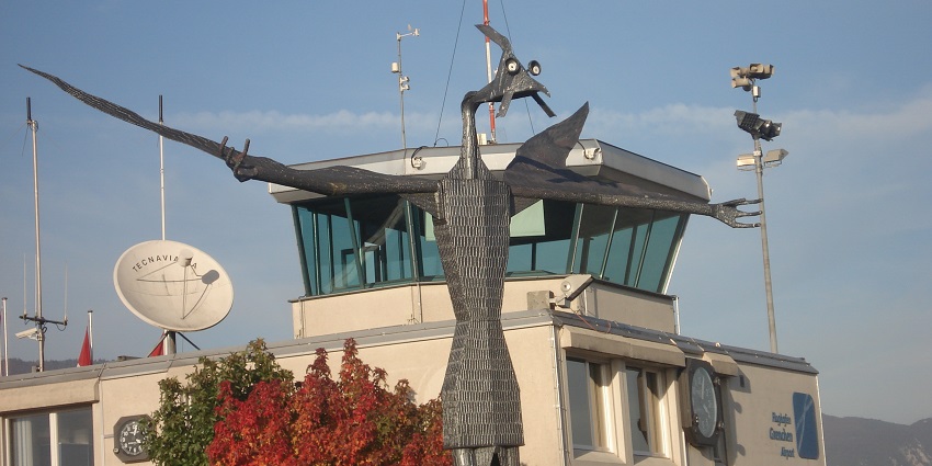 Stunning view of the regional airports in Switzerland offer private flights and charters