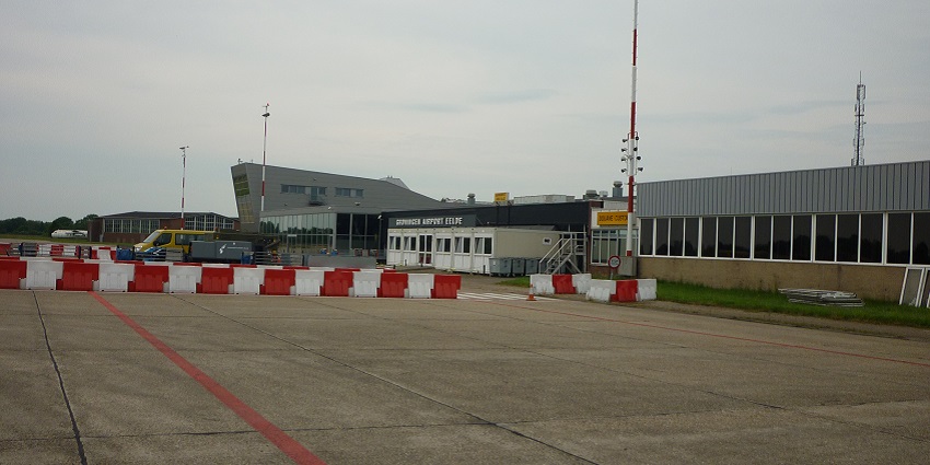 Regional airport connecting Groningen with several European cities.