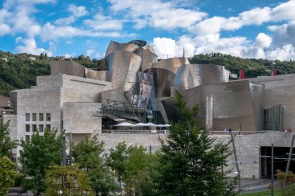 Exterior of the Guggenheim Museum New York, showcasing its unique spiral architecture