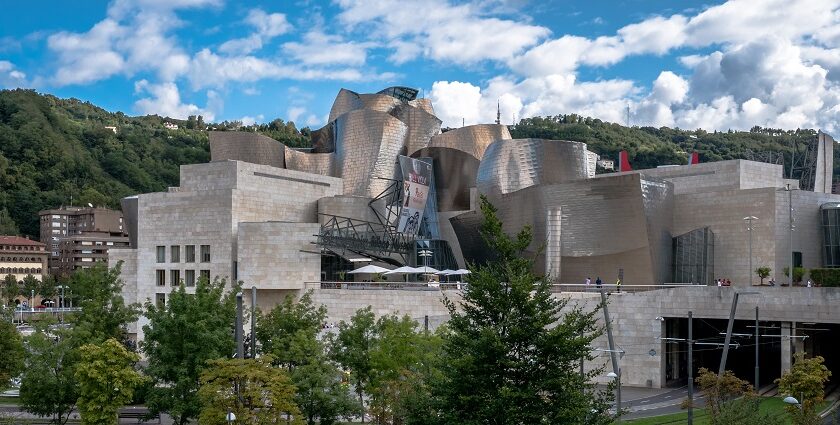 Exterior of the Guggenheim Museum New York, showcasing its unique spiral architecture