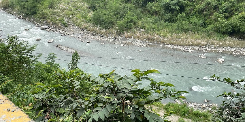 A breathtaking view of Haldwani, one of the serene places to visit near Bareilly.