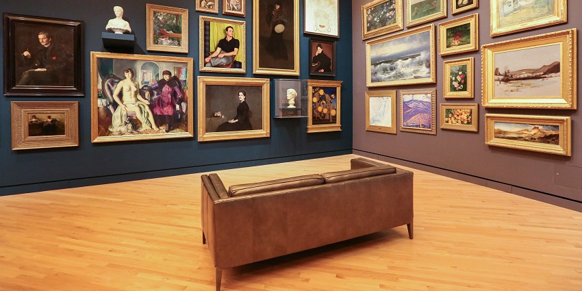 Harrington Street Arts Centre in Kolkata showcases modern Indian and global artworks.