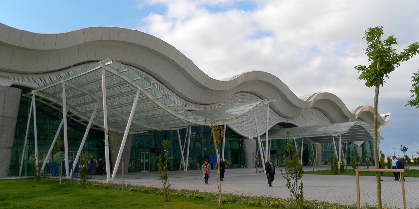 Airport in southern Turkey connecting the Hatay region to major cities.