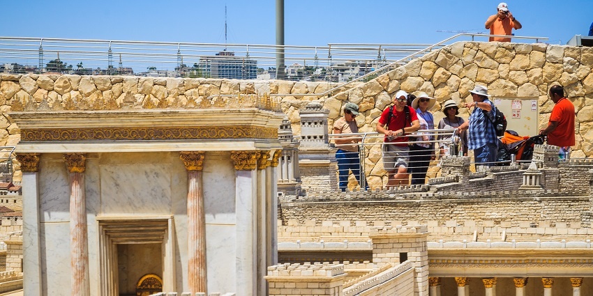 Herodiun is among the famous temples in Israel featuring the ruins of Herod the Great's fortress.