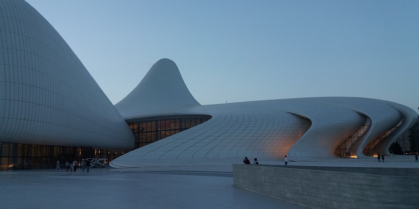 The architectural masterpiece by Zaha Hadid, showcasing modern design and culture.