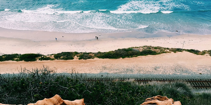 A view of scenic Torrey Pines - one of the best things to do in San Diego, California.