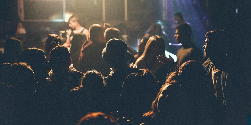 Zurich Nightlife with trendy nightclubs featuring electronic music, DJs, and a vibrant atmosphere.