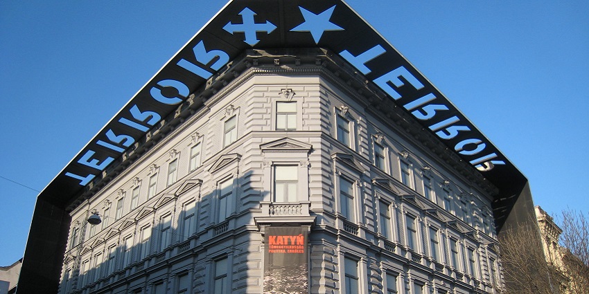 A view of the House of Terror Museum, which is perfect for exploring places for a Budapest trip.