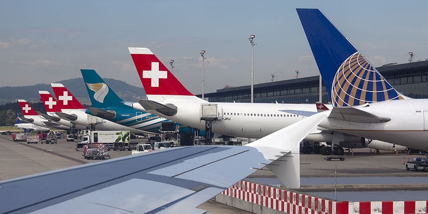 Convenient travel options to the Zurich Airport include bus, train, taxi, and air.