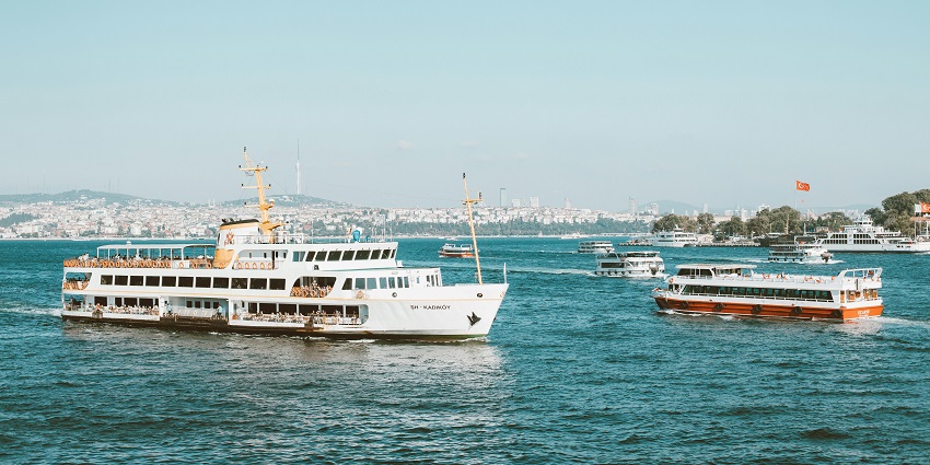 Ferry services connect Lebanon's ports with Mediterranean destinations like Cyprus.