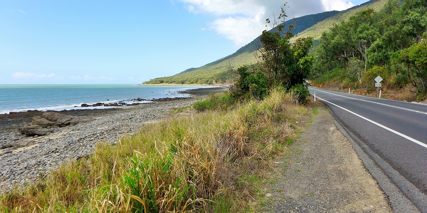 Captain Cook Highway amidst the jungle to reach the spot.