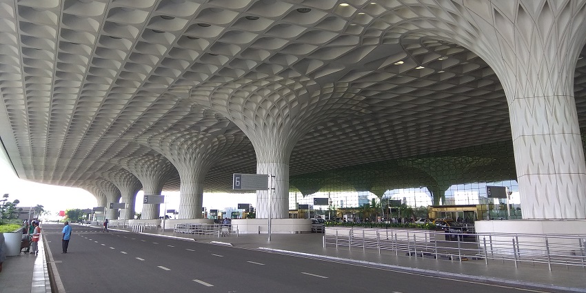 An image of Chhatrapati Shivaji Maharaj International Airport, the nearest airport to the museum.