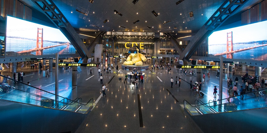 Hamad International Airport connects Qatar to global destinations efficiently