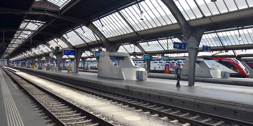 The Swiss National Museum is accessible by multiple transports like train, bus, and tram.