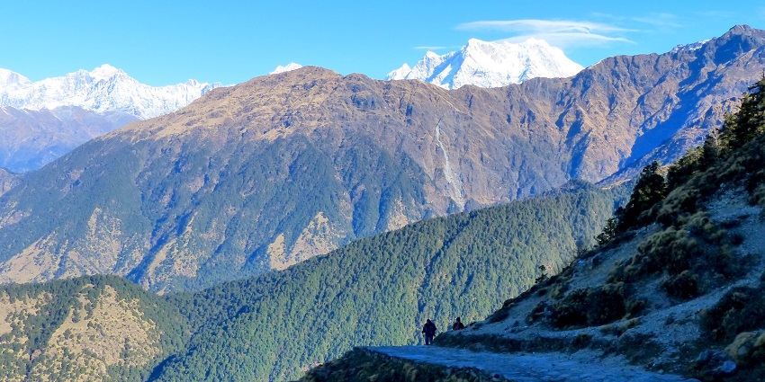 Local bus transportation, one of the ways to reach Yamunotri Temple in Uttarakhand