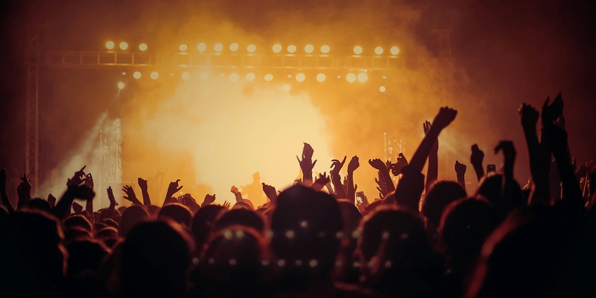 Nightlife in Baku nightclub with lively DJ sets and social atmosphere.