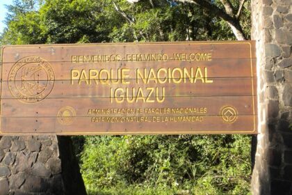 View of the entrance of Iguazu National Park in Argentina—Places To Visit