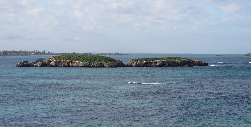 A scenic view of one of the islands in Australia.