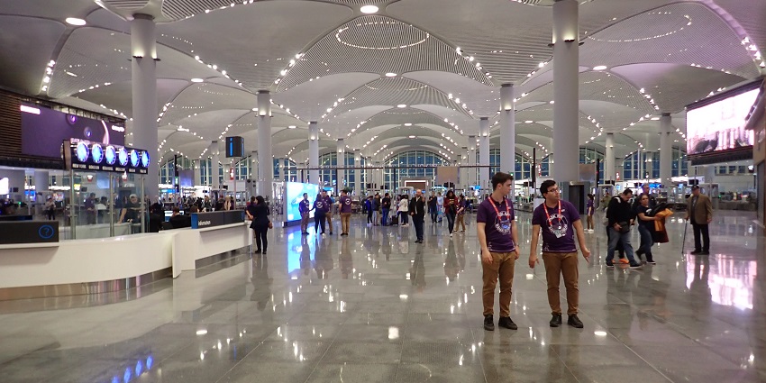 Modern international airports in Turkey connect Istanbul with destinations worldwide.