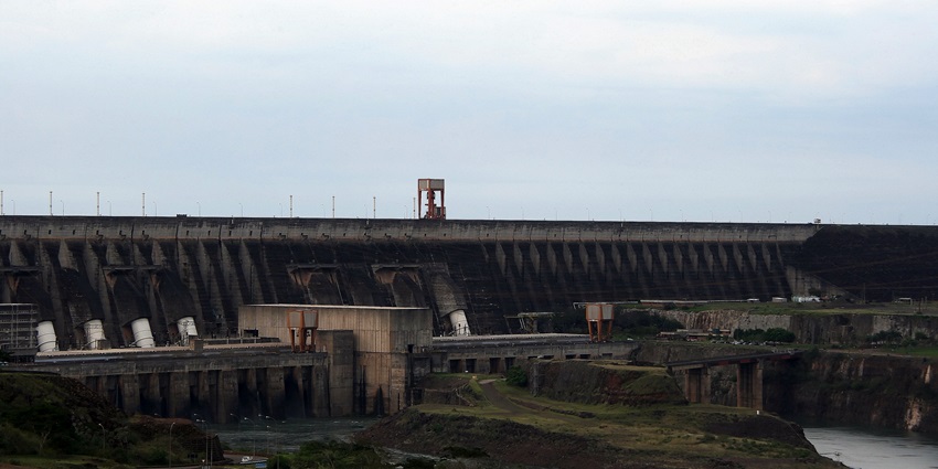 Itaipu Dam, one of the largest hydroelectric projects near Iguazu National Park