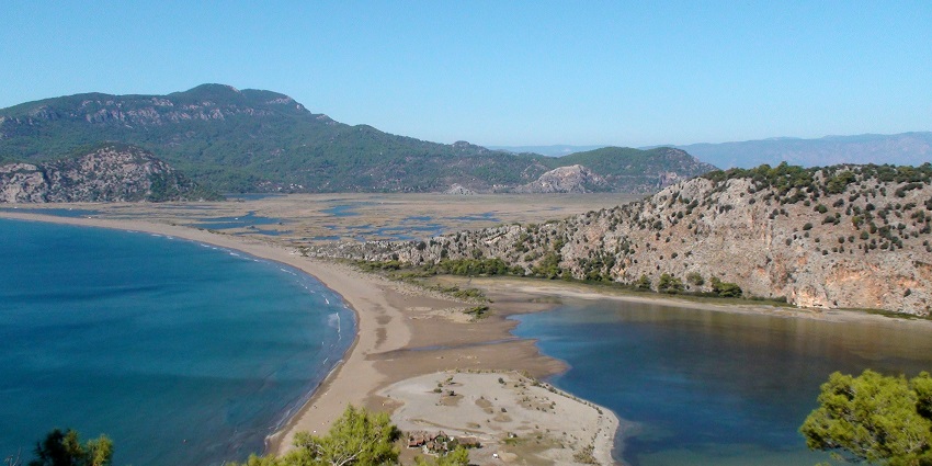 Turtle Sanctuary Beaches in Turkey, offering tranquil waters and views.