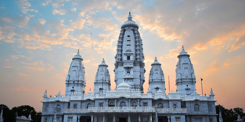 An image of J.K. Temple, which is one of the best places to visit in Kanpur, Uttar Pradesh.