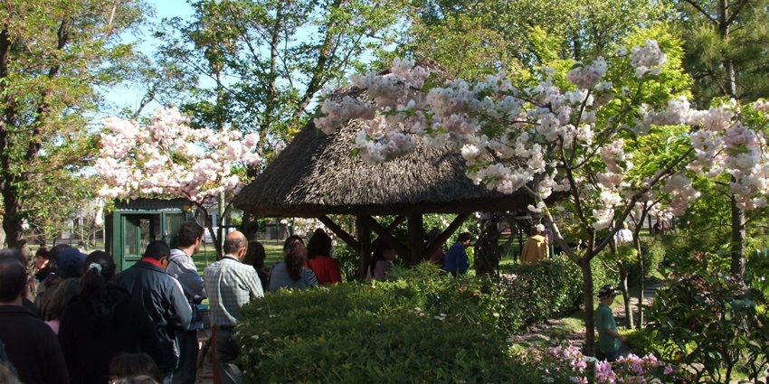 Tourists visiting Jardin which is one of the best places to visit in Argentina.