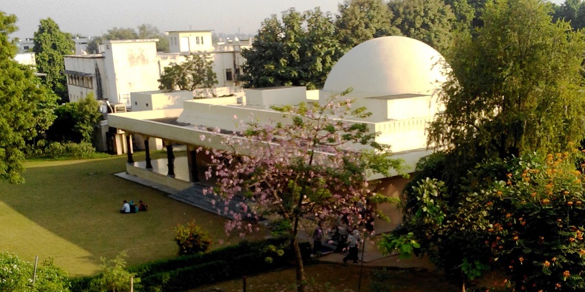 A picture of Jawahar Planetarium's dome-shaped structure, which is a fun educational spot.