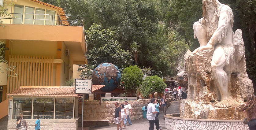 Jeita Grotto features stunning limestone formations and underground cave tours.