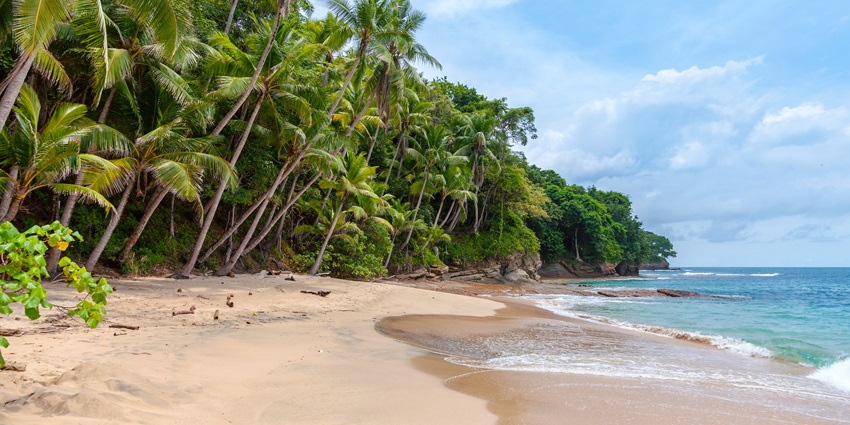 Image of a stunning beach resort area with soft sands and calm waters