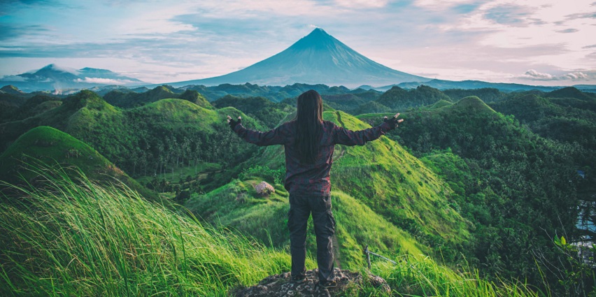An image of a Hilltop view from Joychandi Pahar with panoramic views and adventure.