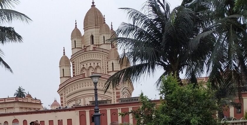 A picture of Dakshineswar Kali Temple, Dakshineswar, North 24 Parganas district, India.