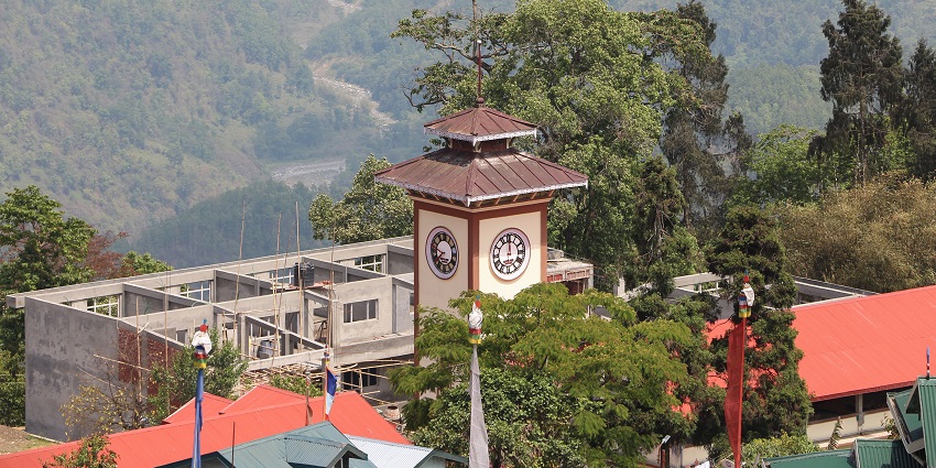 The stunning view of Kalimpong, a hill station near West Bengal.