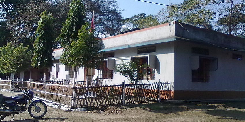 An image of the old Kalimpong Police Station, among the top haunted places in Kalimpong.