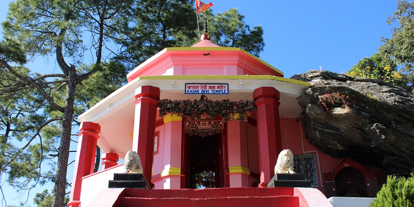 Visit Kasar Devi Temple is known for its ancient architecture and are things to do in Binsar.