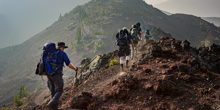 Enjoy trekking in Dehradun through lush forests, offering panoramic Himalayan views.