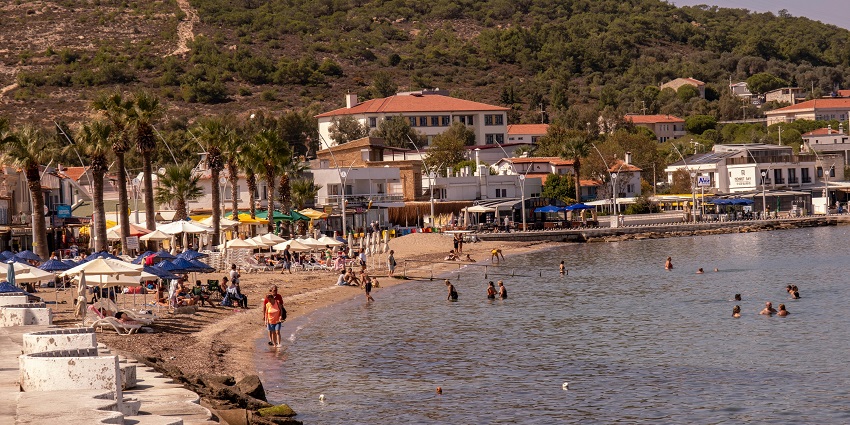 Quiet, less-crowded beach offering clean waters and peaceful surroundings