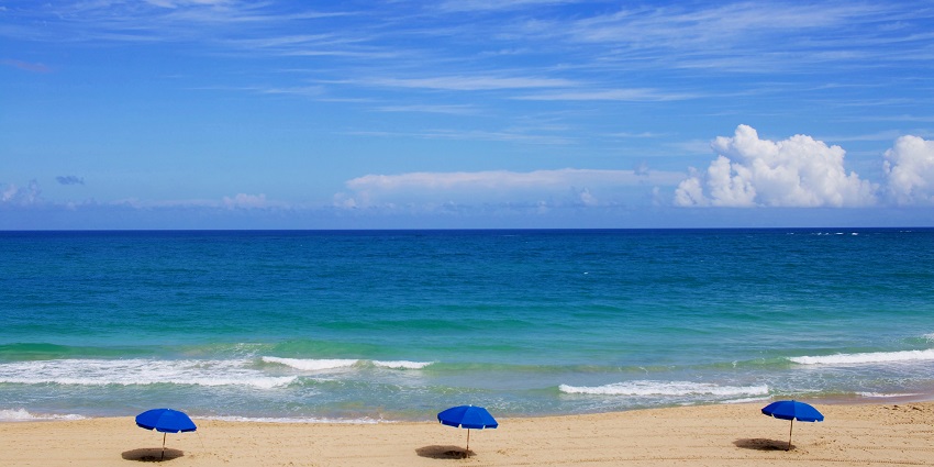 Upscale resort town with beaches, boutiques, and art galleries.