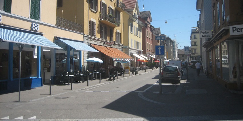 Langstrasse street is filled with diverse nightlife and local culture.