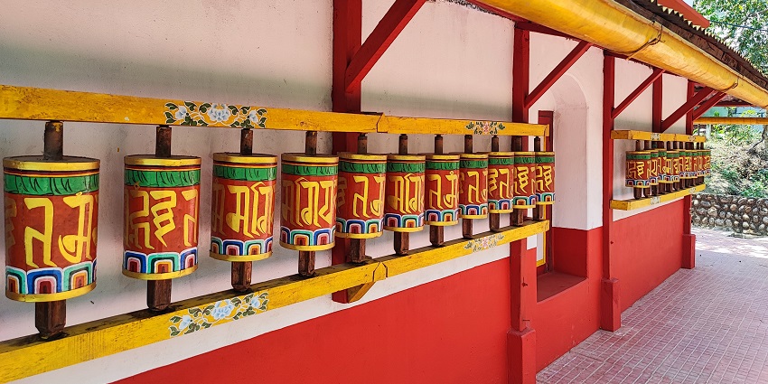 A close-up view of the Lepcha Museum which is located in Kalimpong, West Bengal