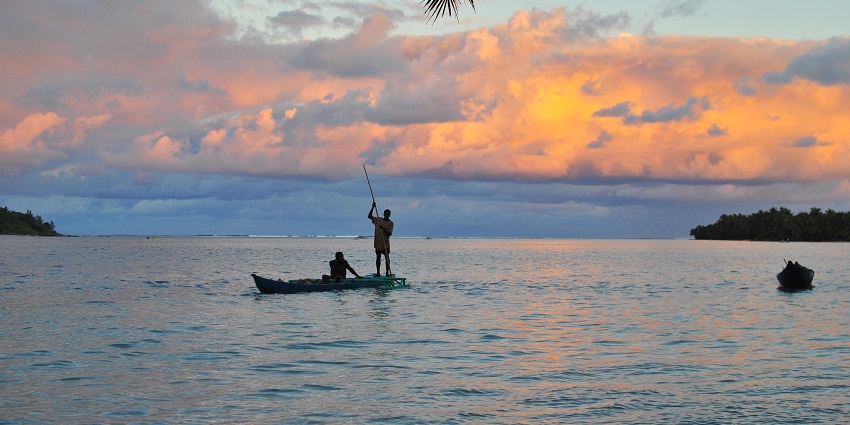 Pretty sunset at Madagascar Island.