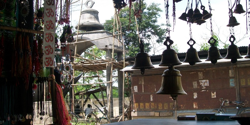Scenic views of the mountain and valley from Bhootnath temple